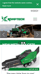 Mobile Screenshot of komptech.com